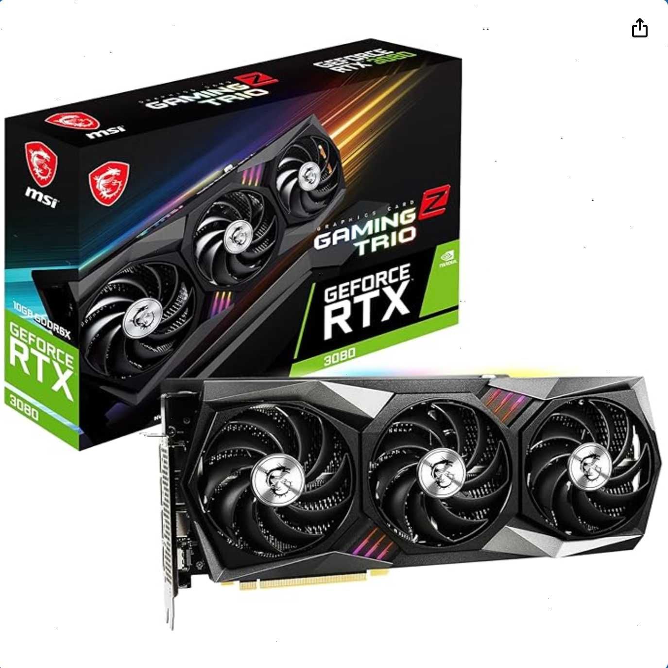 MSI GeForce RTX 3080 Gaming Z TRIO 10GB GDDR6