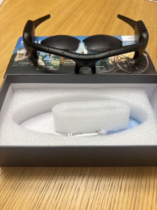 Okulary sportowe z kamerą