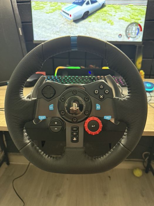 Ігровий комплект Logitech G29 Driving Force для ПК/PS4/PS5 + Shifter