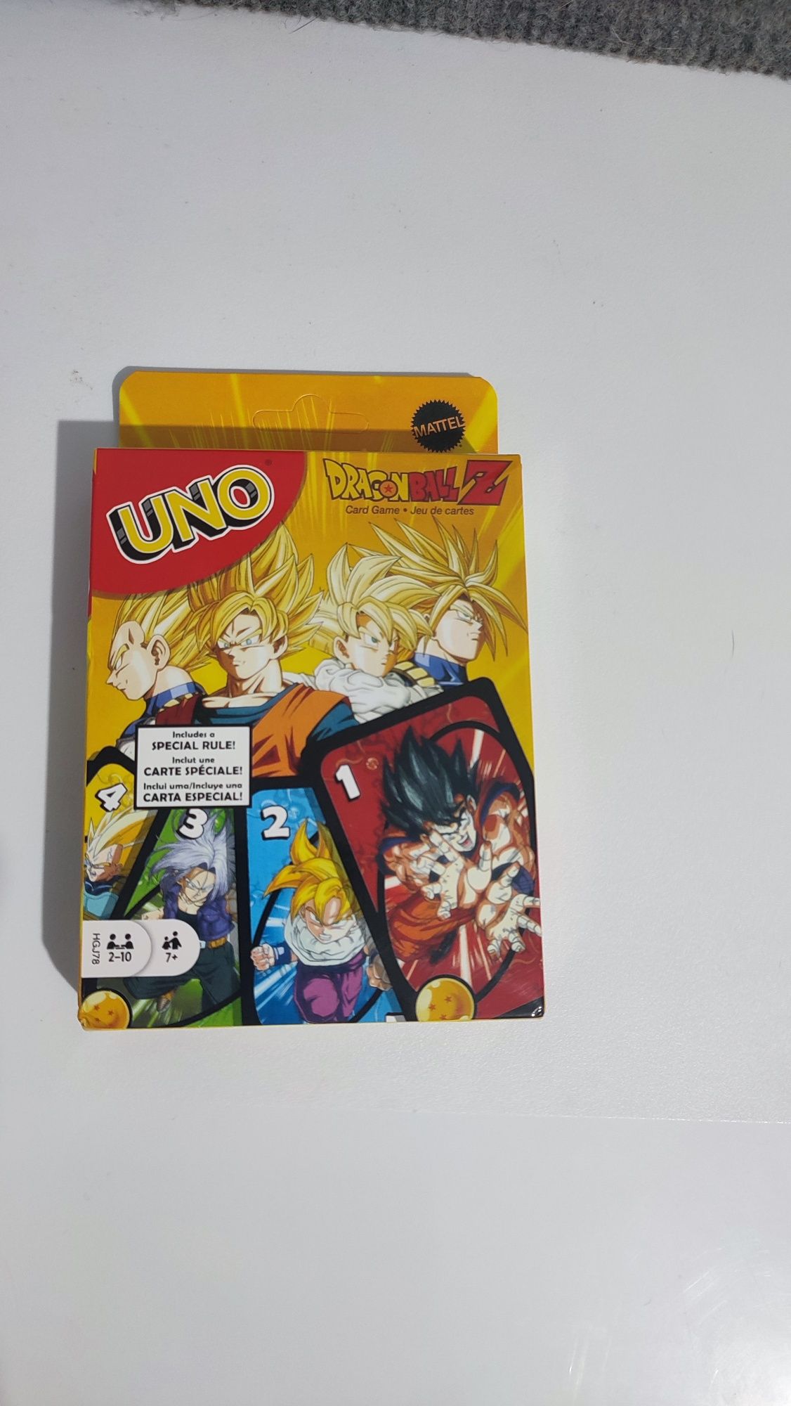 Uno Dragon ball Z