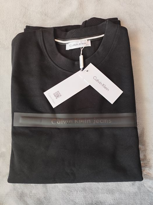 Bluza męska Calvin Klein czarna nowa XXL