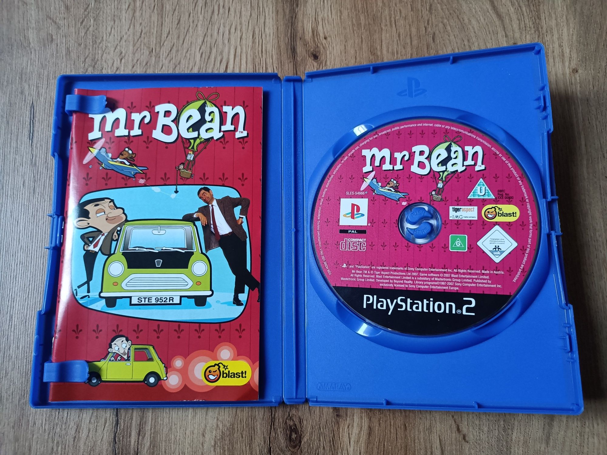 Gra Mr Bean na PlayStation 2