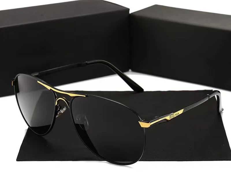 Oculos de sol com logotipo de marcas de carros