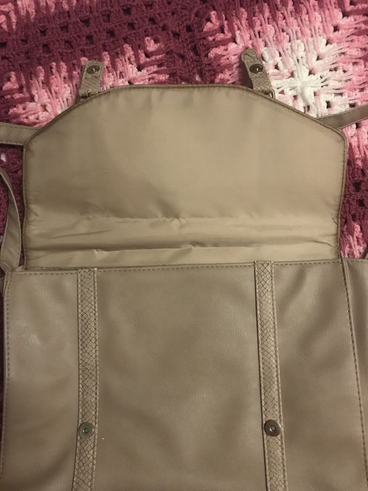 mala / bolsa primark beje