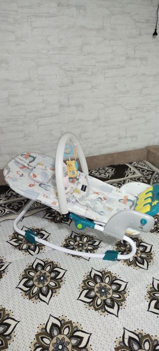 SPOKOSPOKO
Дитячий стілець шезлонг-гойдалка для годування SPOKO SP-818