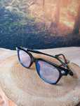 Okulary zerówki w stylu Chrome Hearts