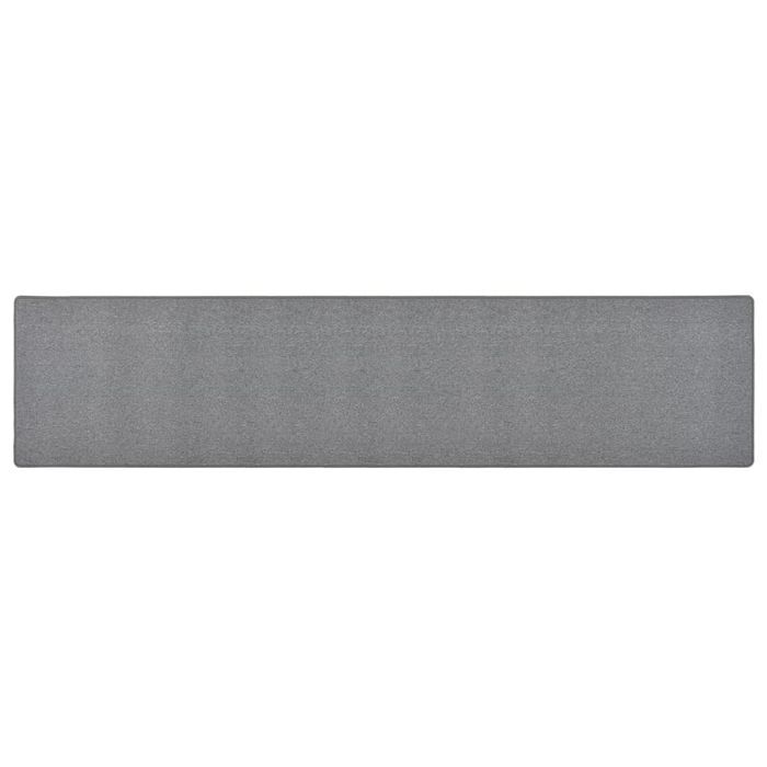 Vidaxl Dywanik, Ciemnoszary, 50 X 250 Cm