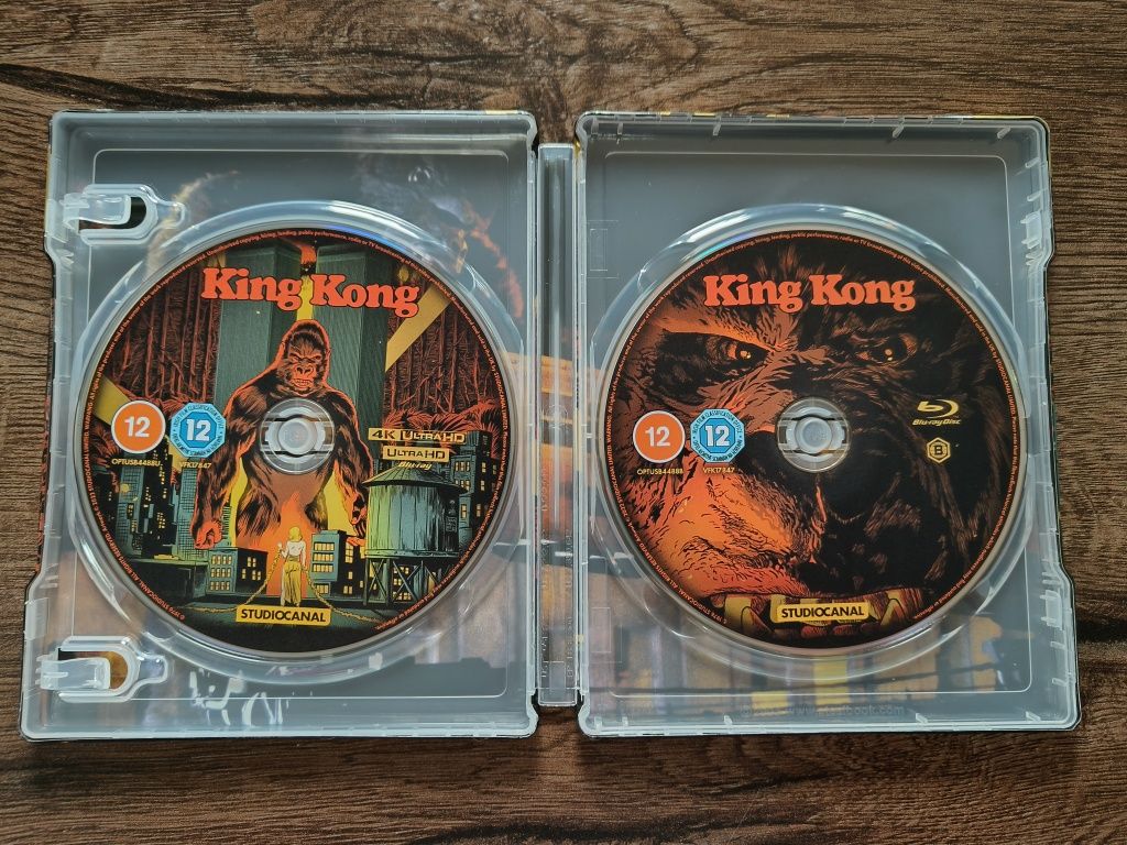 King Kong 4K UHD Steelbook
