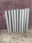 9 Pilaretes metalicos galvanizados