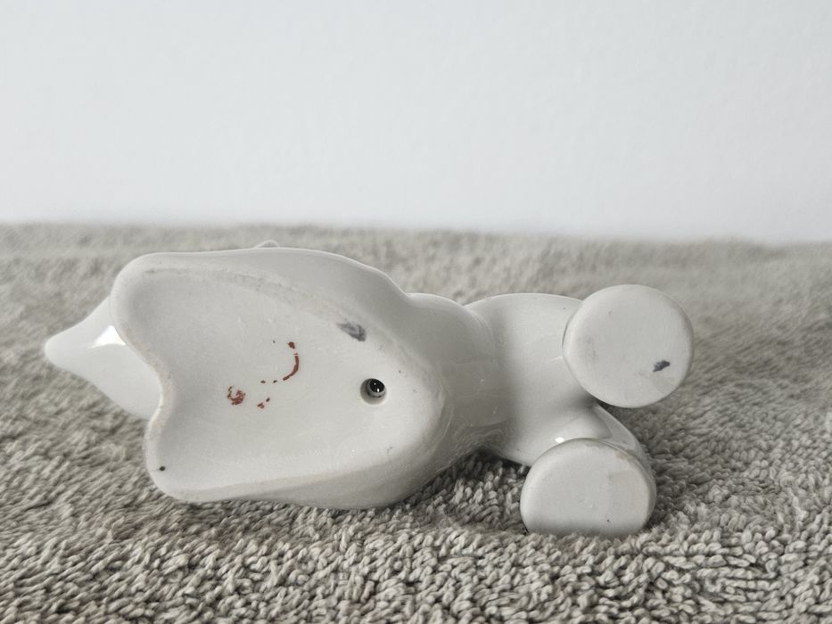 Figurka porcelanowa lisek  lis Połonne  Vintage kolekcjonerski