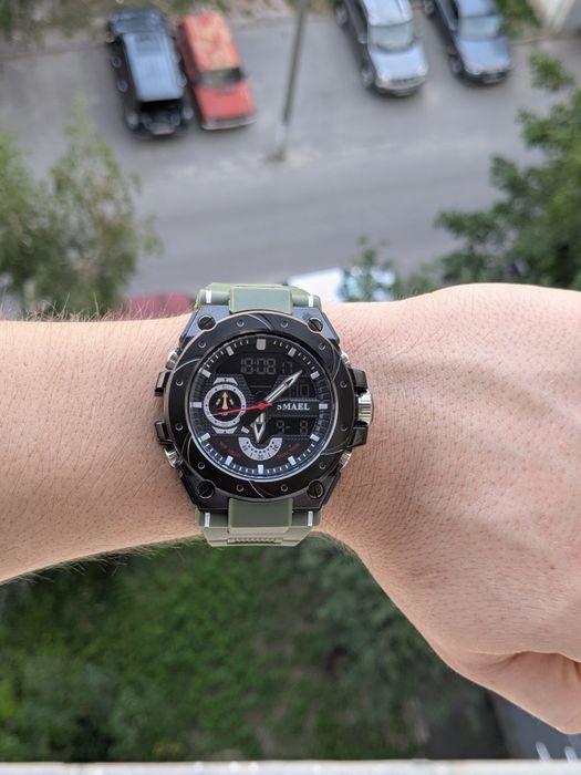 Годинник наручний Smael 8060 Army Green