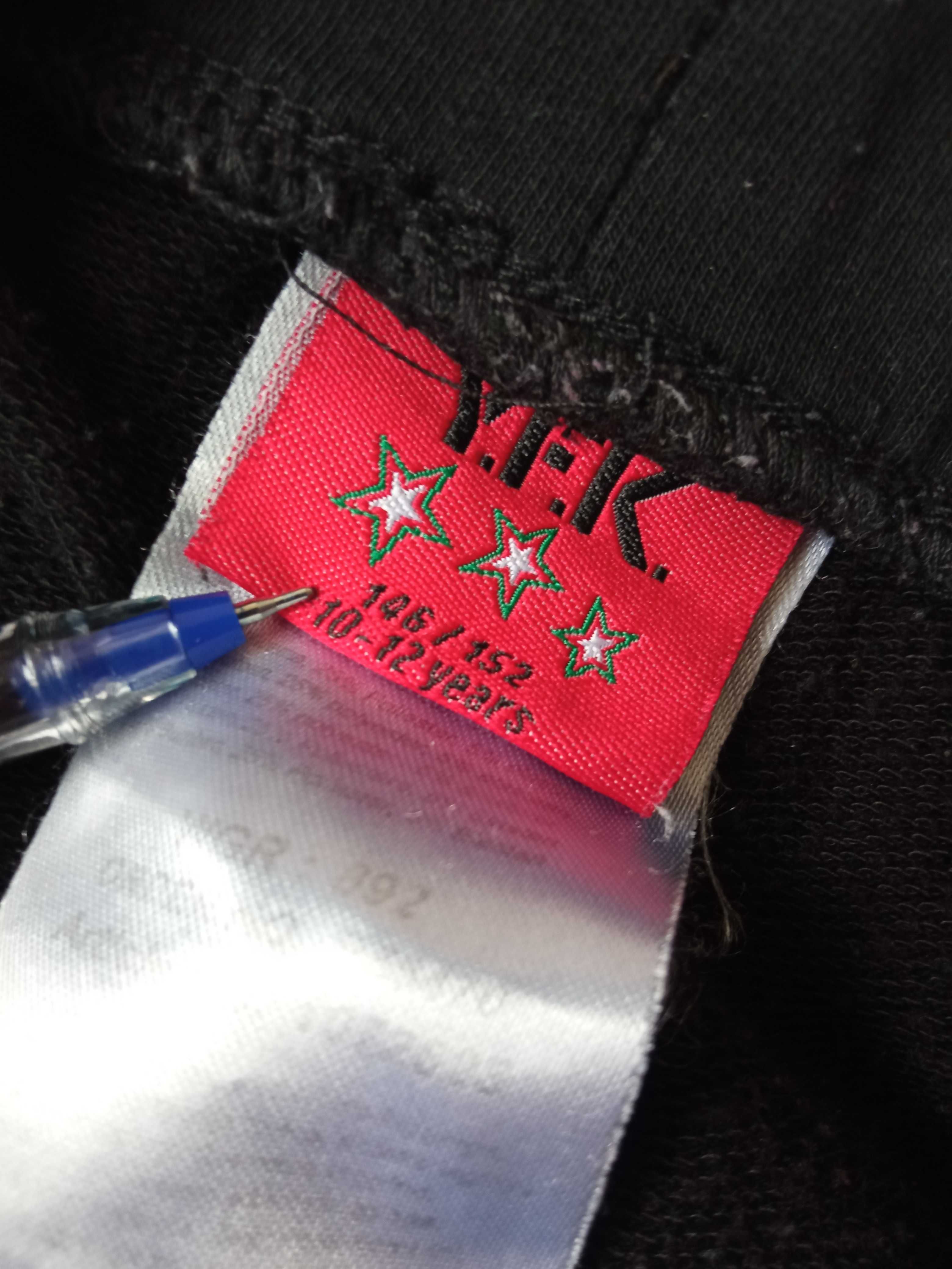 Y.F.K. spodnie dziecięce dresowe leginsy r 146-152 pas 60-68cm