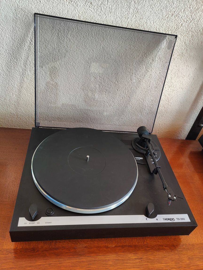 Gramofon Thorens td 280 po serwisie i kalibracji z wkładką ortofon.