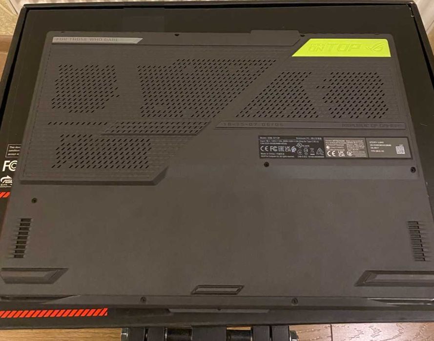 Ноутбук Asus ROG Strix G17 2023 G713PV-LL043 Eclipse Gray