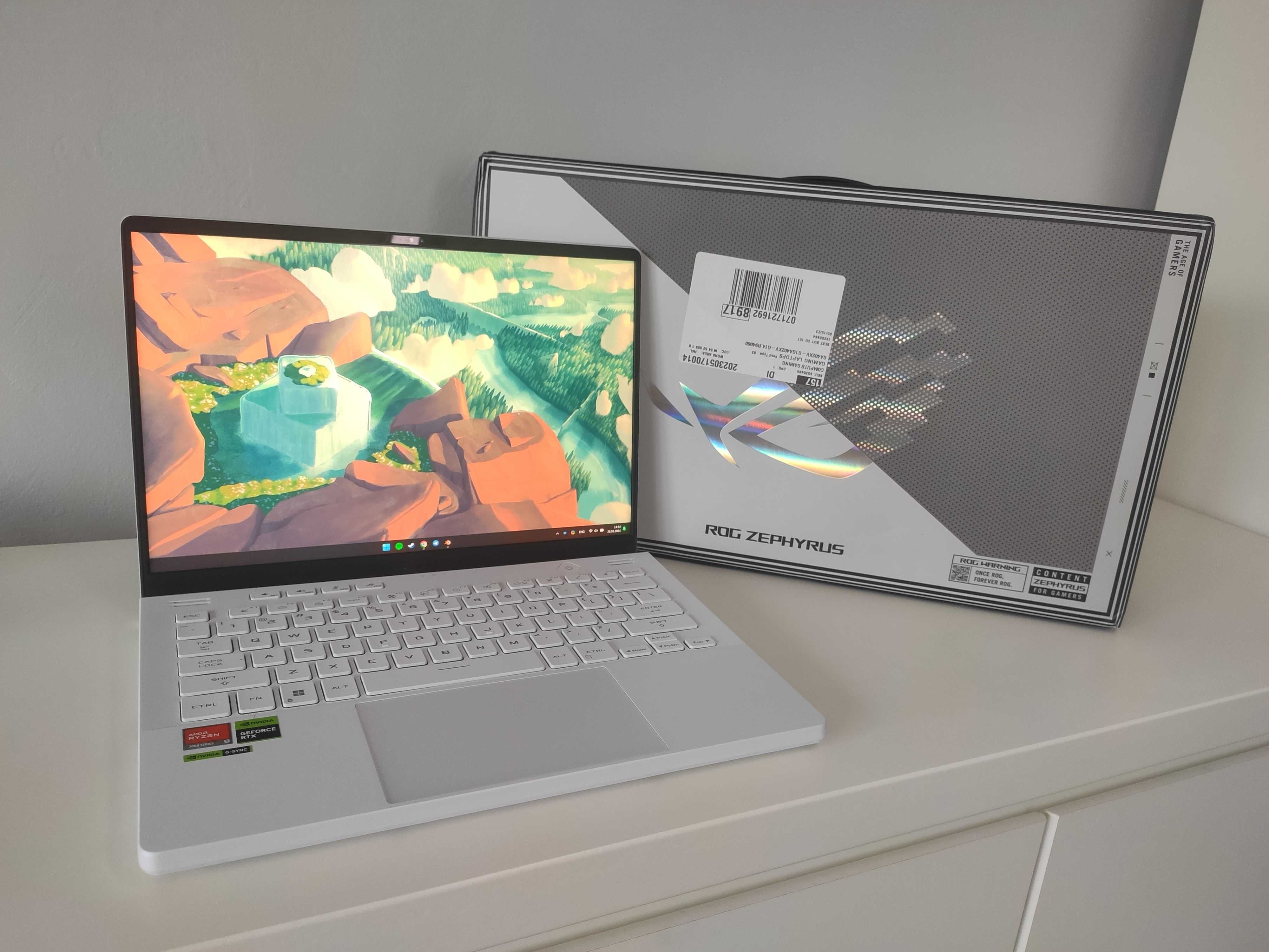 Ігровий ноутбук Asus Zephyrus G14 (2023) Ryzen 9 7940HS / RTX 4060