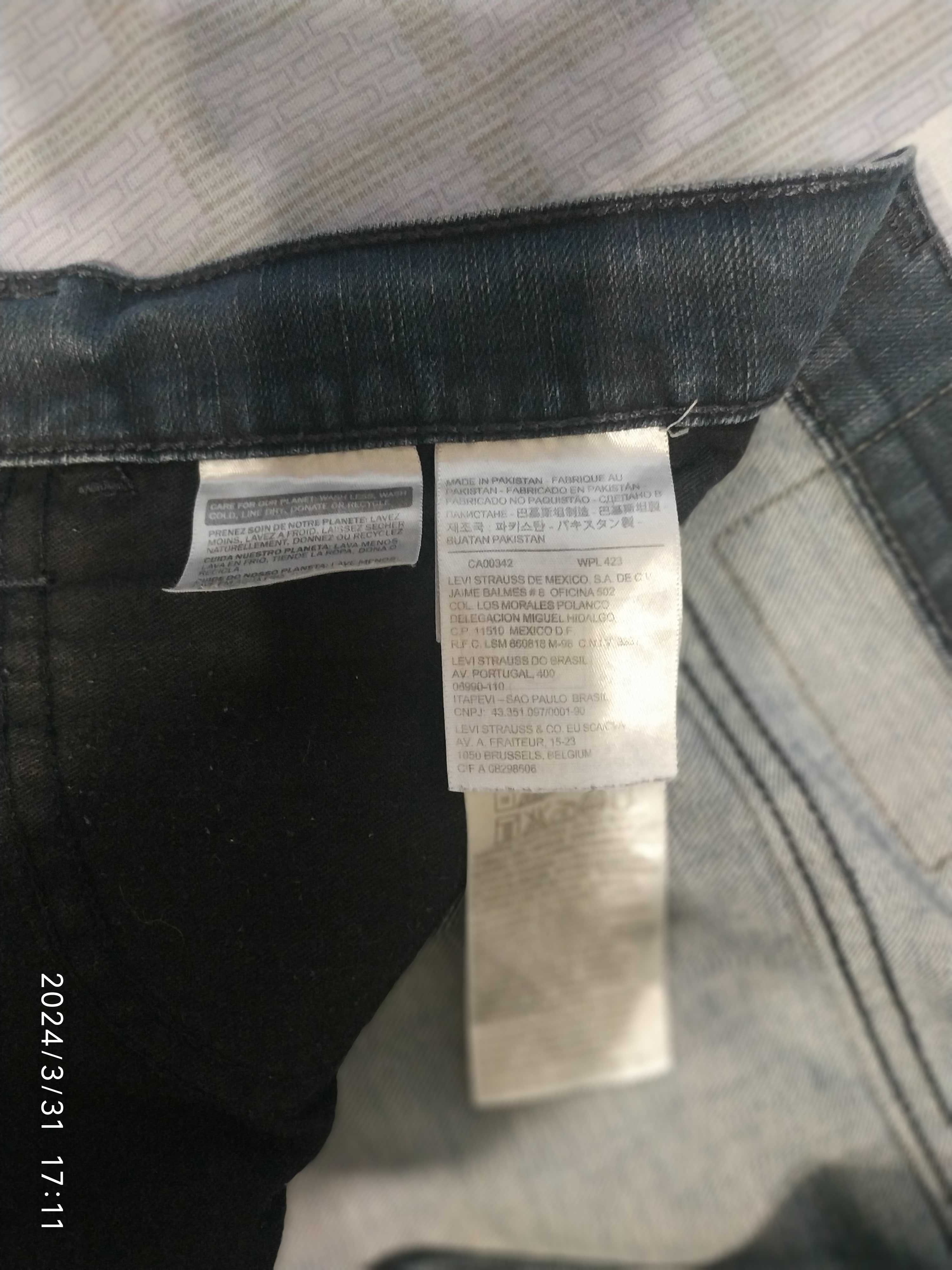 Джинси Levis W34 L32