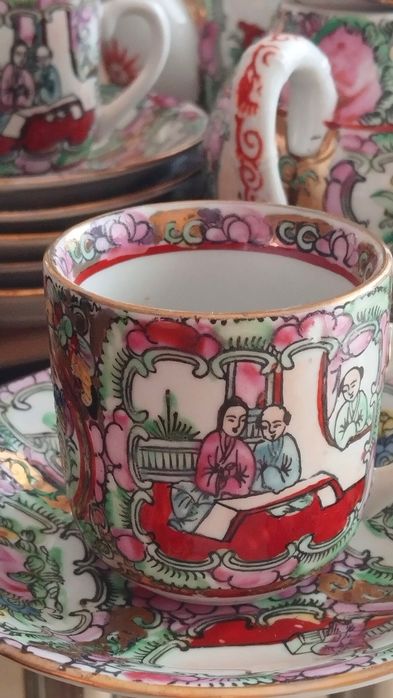 Conjunto chávenas de café