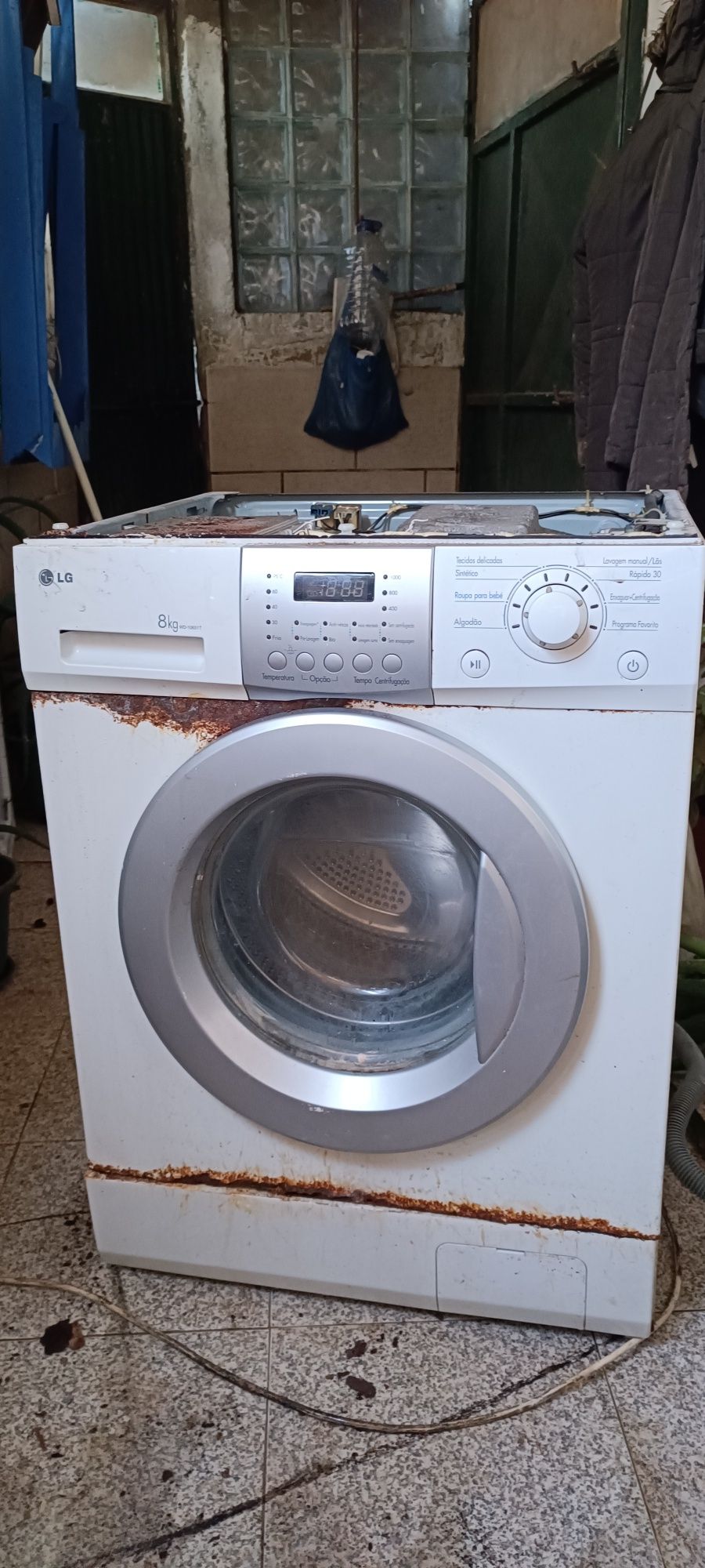 Peças máquina lavar roupa lg 8kg