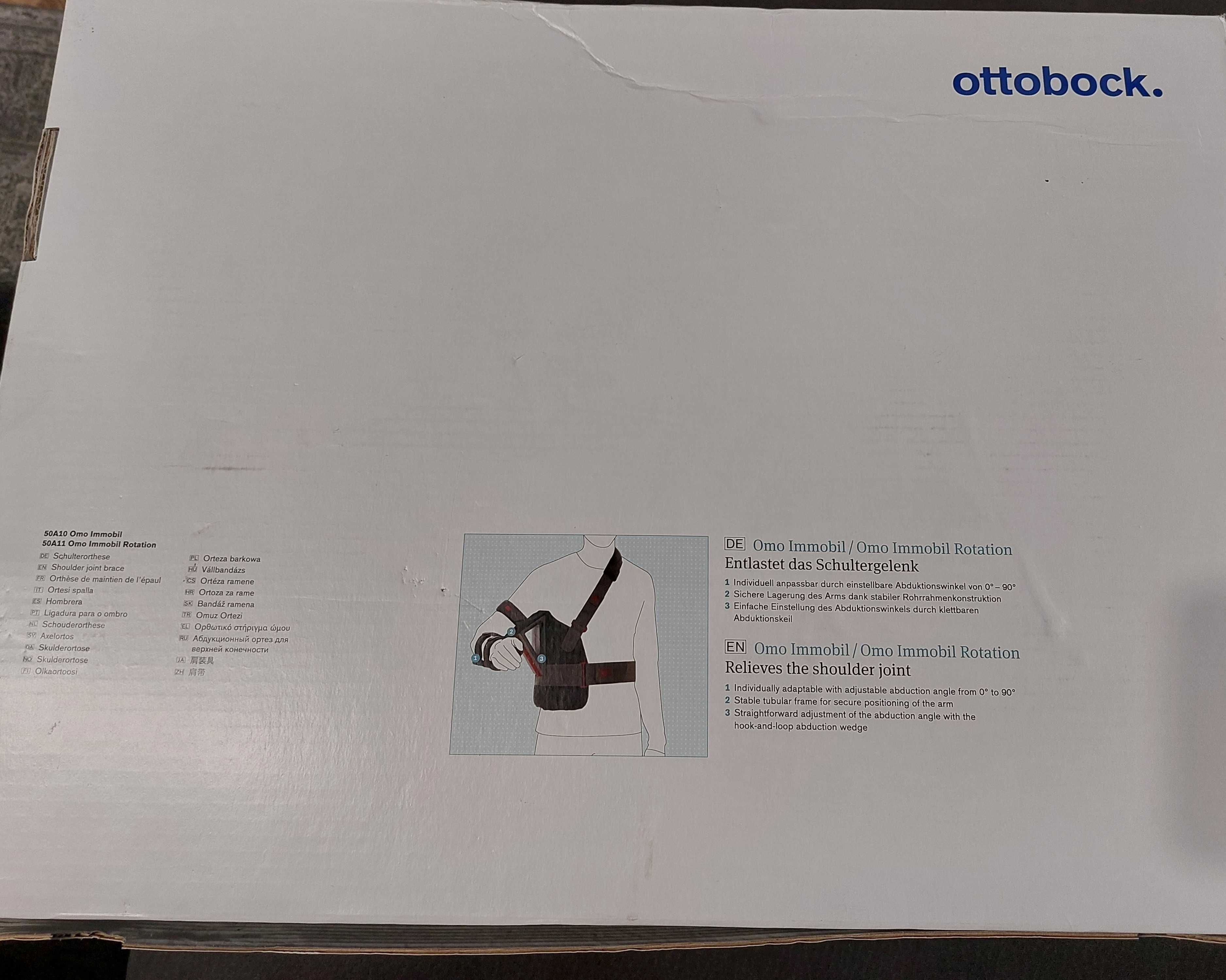 Ottobock orteza 50A10 50A11 omo immobil rotation