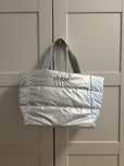 srebrna torba guess shopperka silver