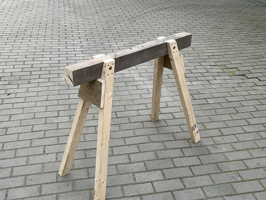 Koziołek roboczy drewniany