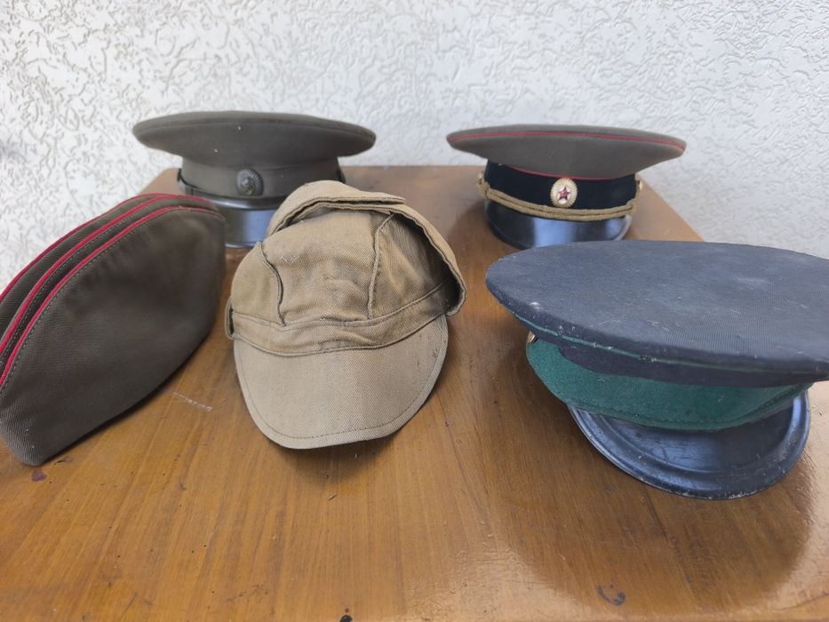 Фуражки,пилотка,афганка