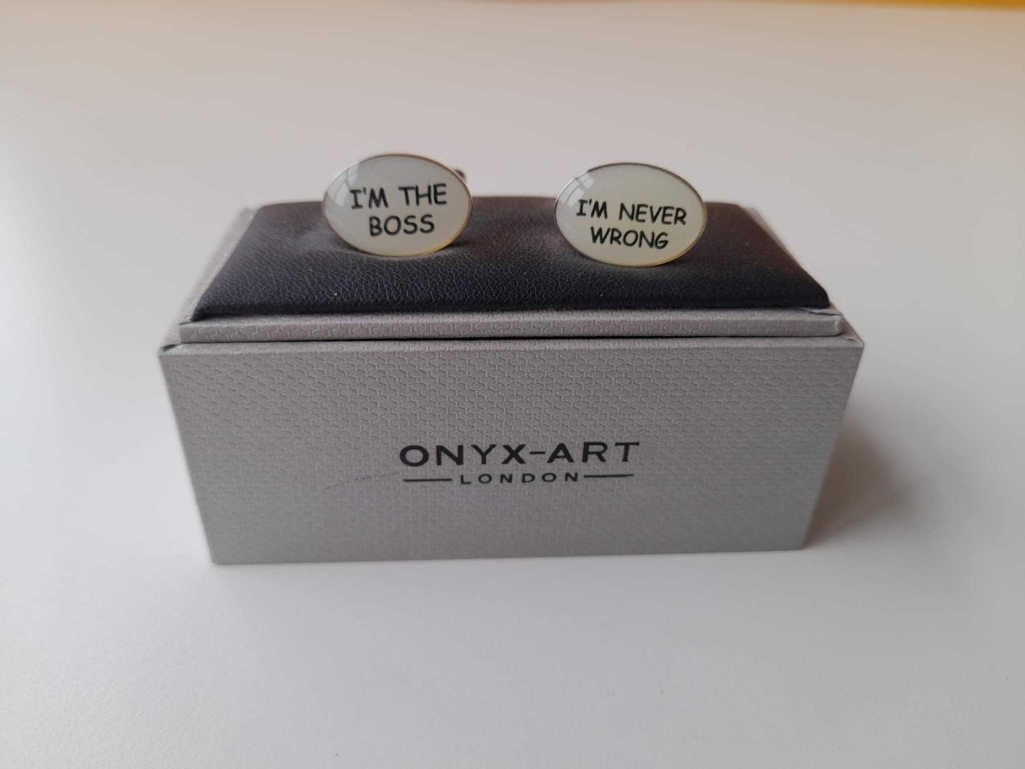Spinki do mankietów ONYX-ART