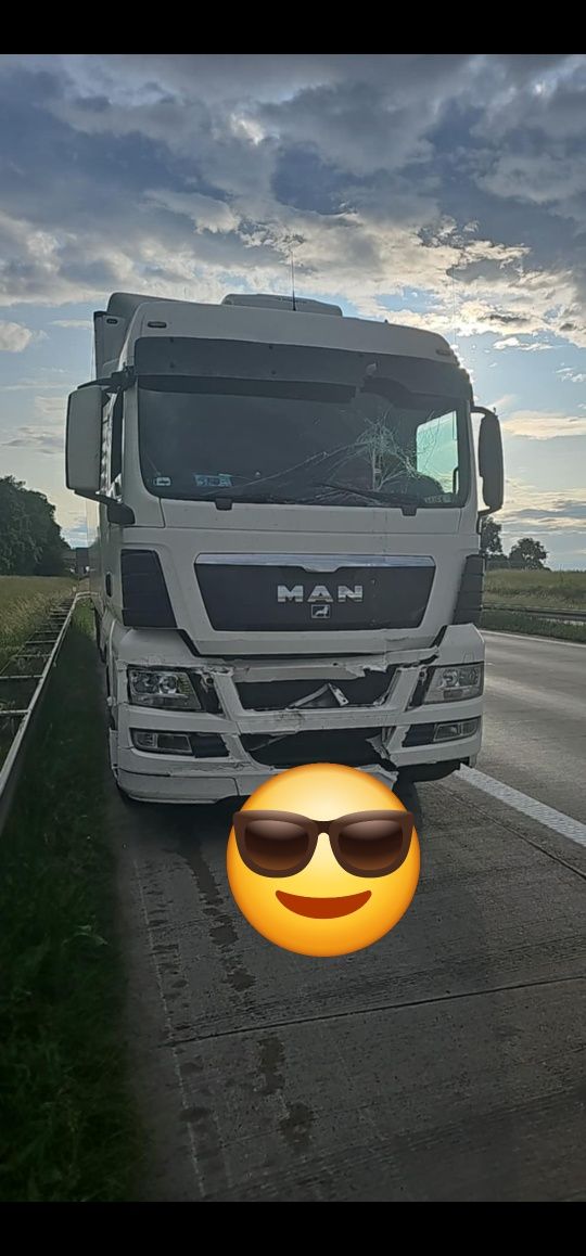 Sprzedam Man tgx 440KM 2012r uszkodzony