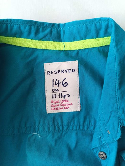 Dziewczęca koszula z długim rękawem RESERVED; 146, 10-11 lat