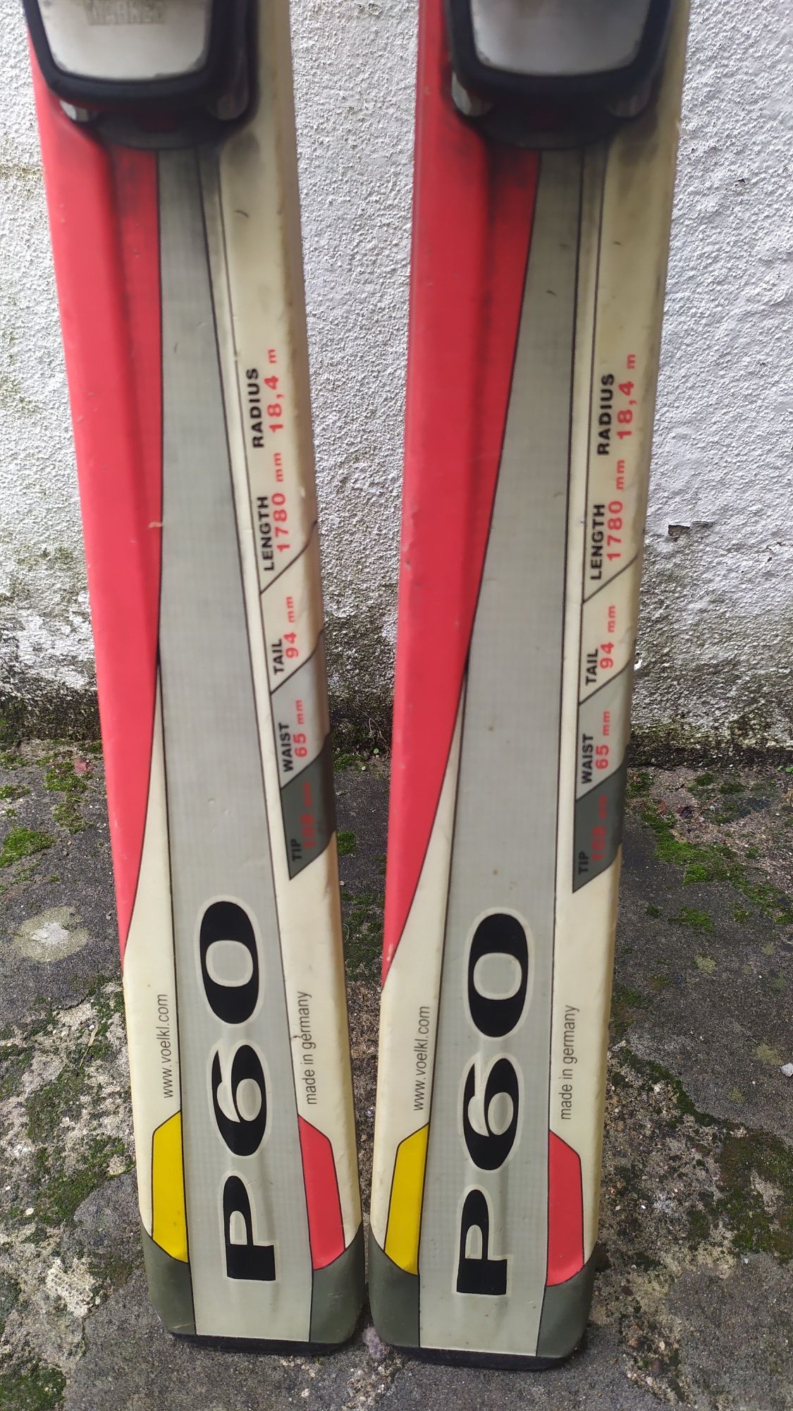 Skis Voiki+Salomon+Rossignol