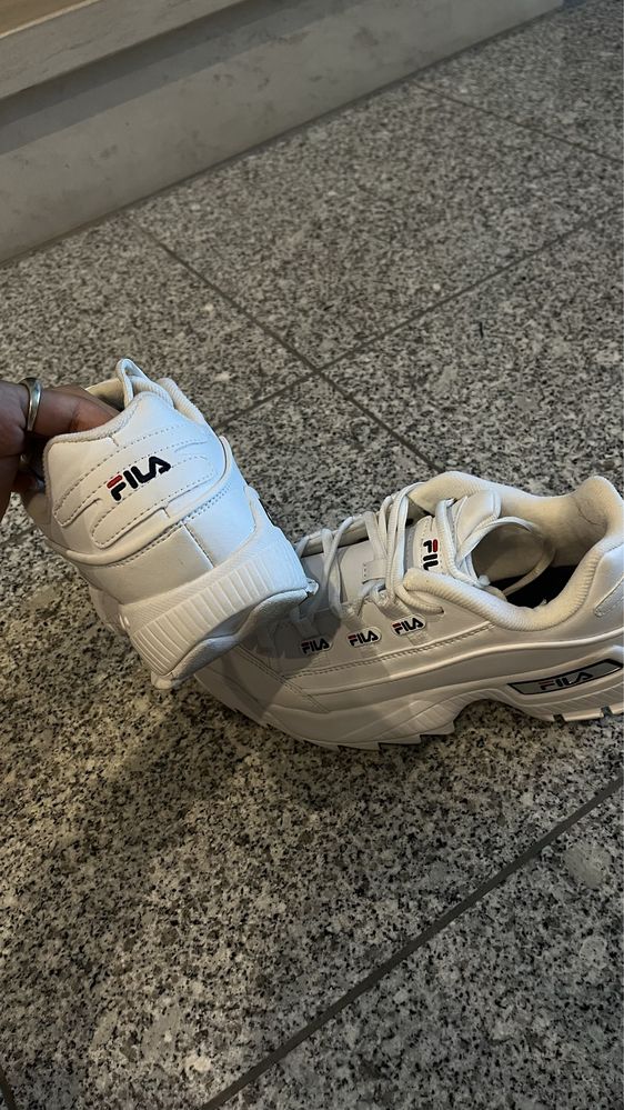Sapatilhas da fila