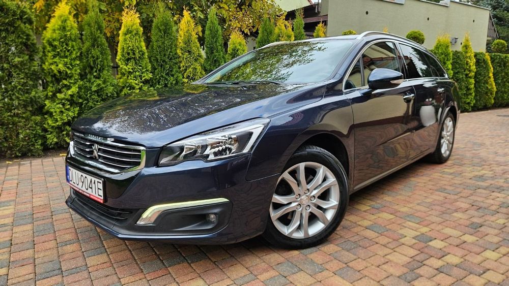 Peugeot 508 1,6 165 KM* 97 tyś km* LEDy* zarejestrowany