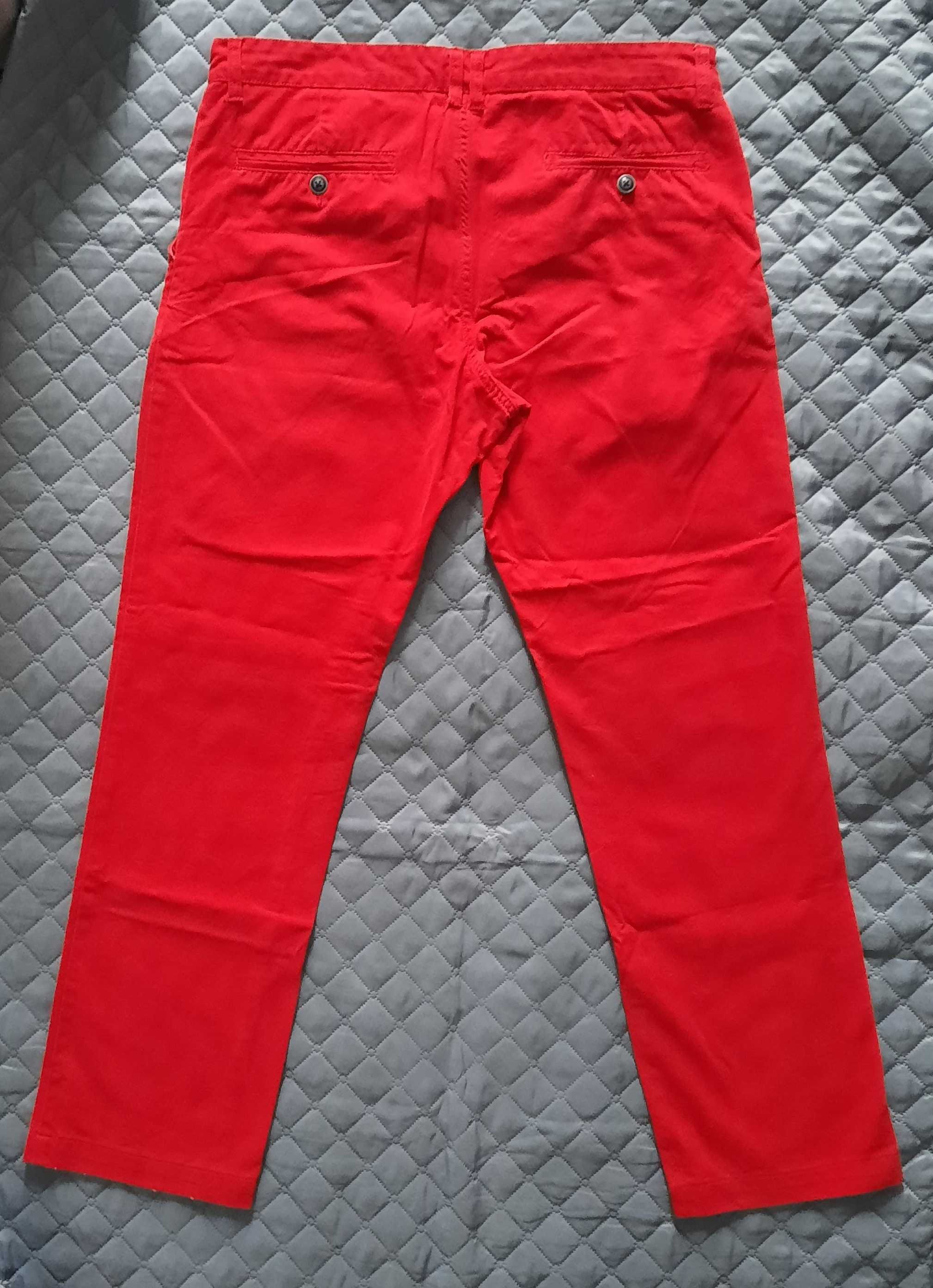 Spodnie męskie czerwone Livergy 56