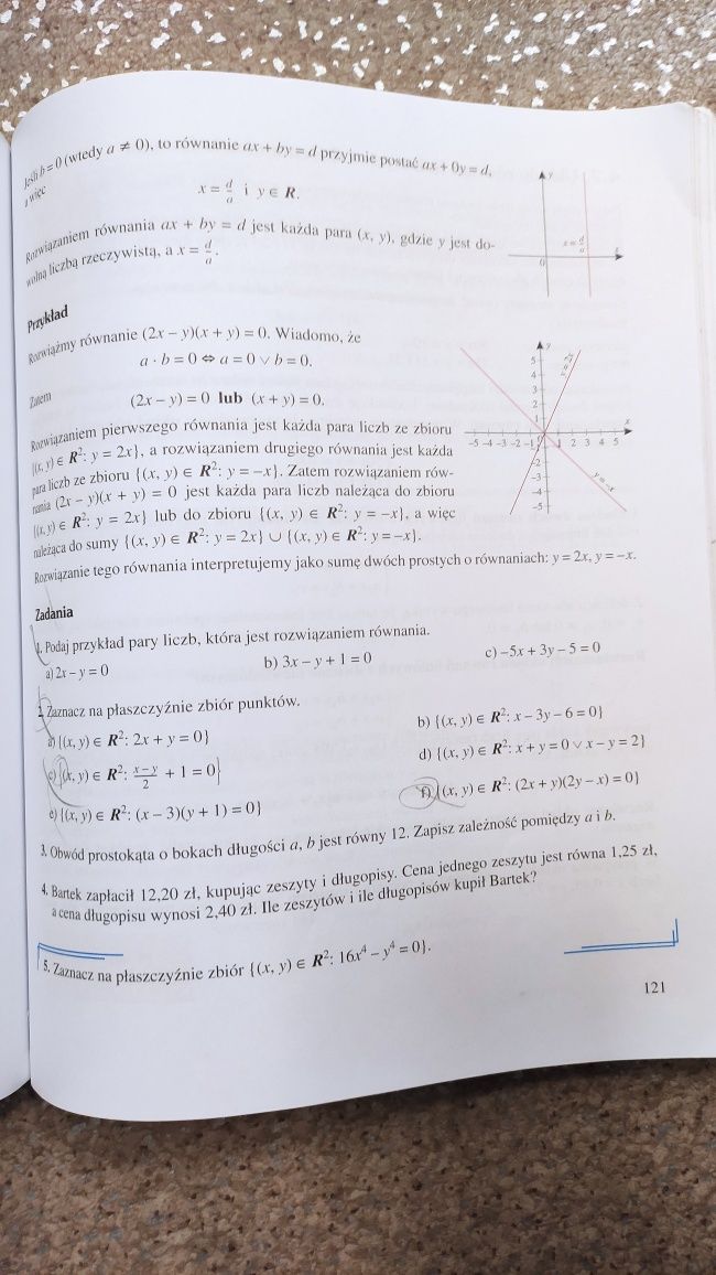 Matematyka krok po kroku 1 Podręcznik dla klasy 1 LO liceum technikum