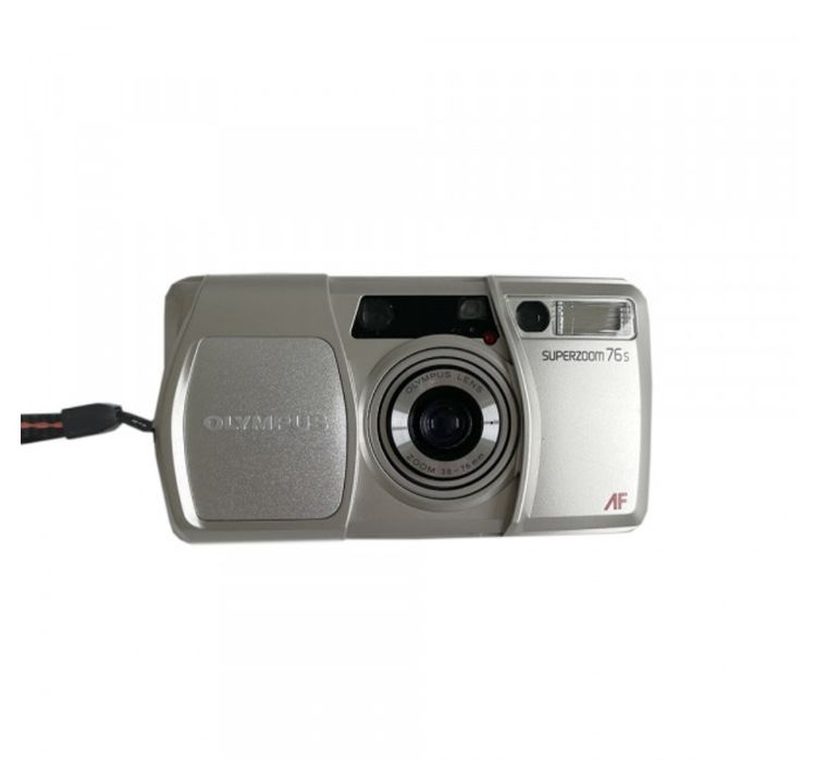 Винтажный плёночный фотоаппарат Olympus superzoom 76s