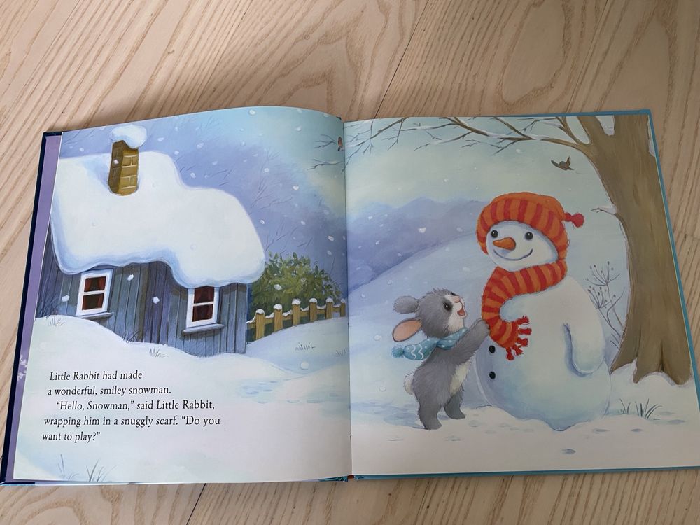książka Dear Snowman dla dzieci po angielsku