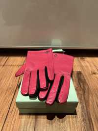 Skórzane rękawiczki Tous M