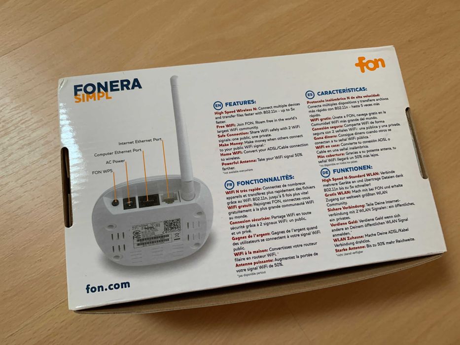 Router Fon Fonera SIMPL64586148807939122