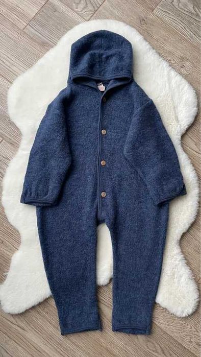Engel Natur kombinezon 100% merino rozmiar 86/92