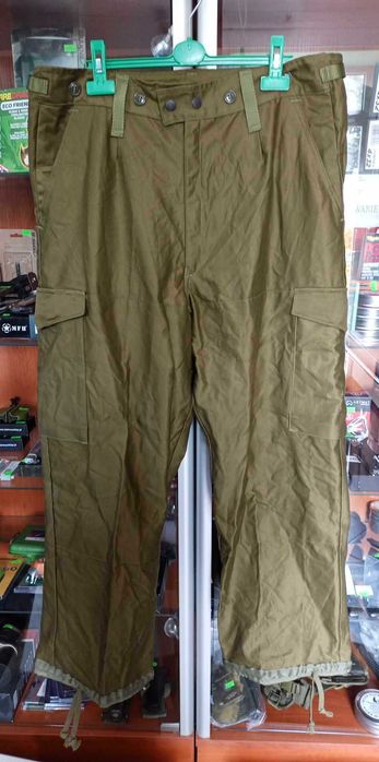 Spodnie Wojskowe Armia Norwegia Olive r.54-56K pas 90-104