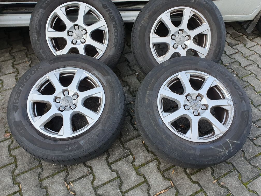 Oryginalne Felgi Koła 17" Audi Q5 5x112 ET39+ 235.65.17 DOT 2020