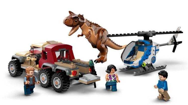 LEGO Jurassic World 76941 Tylko same pojazdy