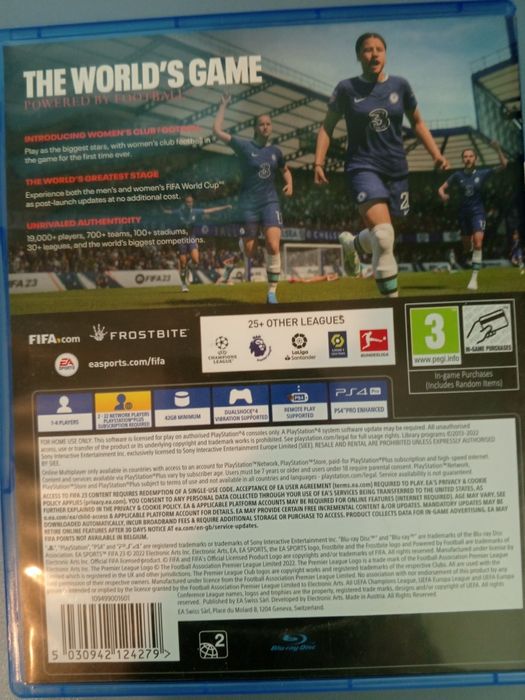 Fifa 23 ps4 диск