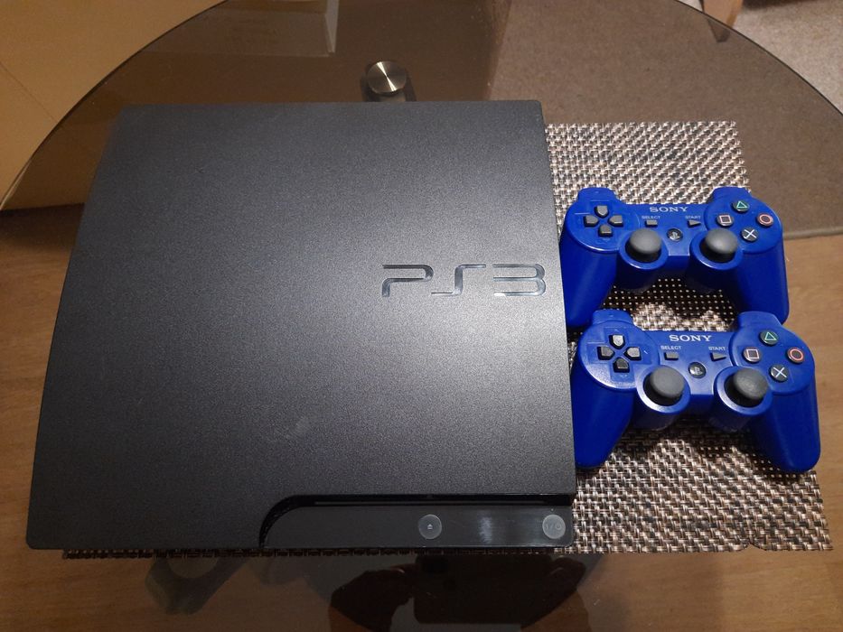 PS3 Slim 320gb +30игр Gta 5, San Andreas/Fifa 19/Mortal/Tekken/Metro
