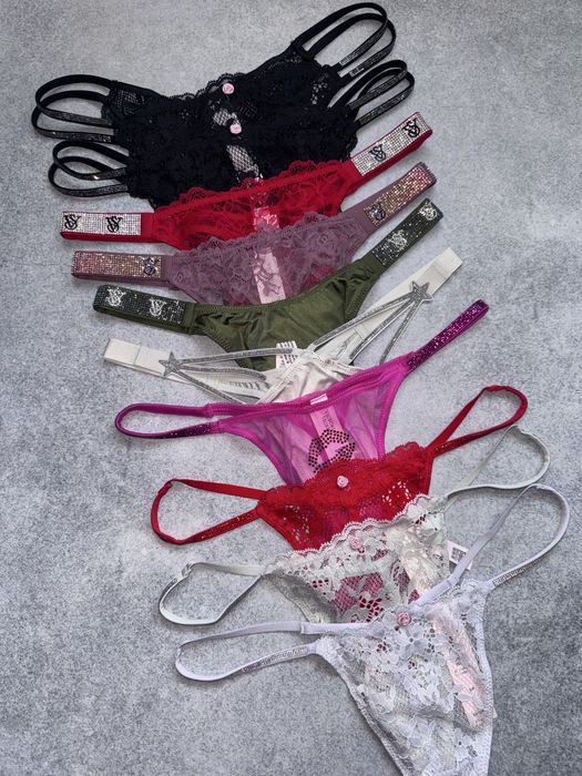 Трусики Victoria’s Secret та Pink стрінги, бразиліани