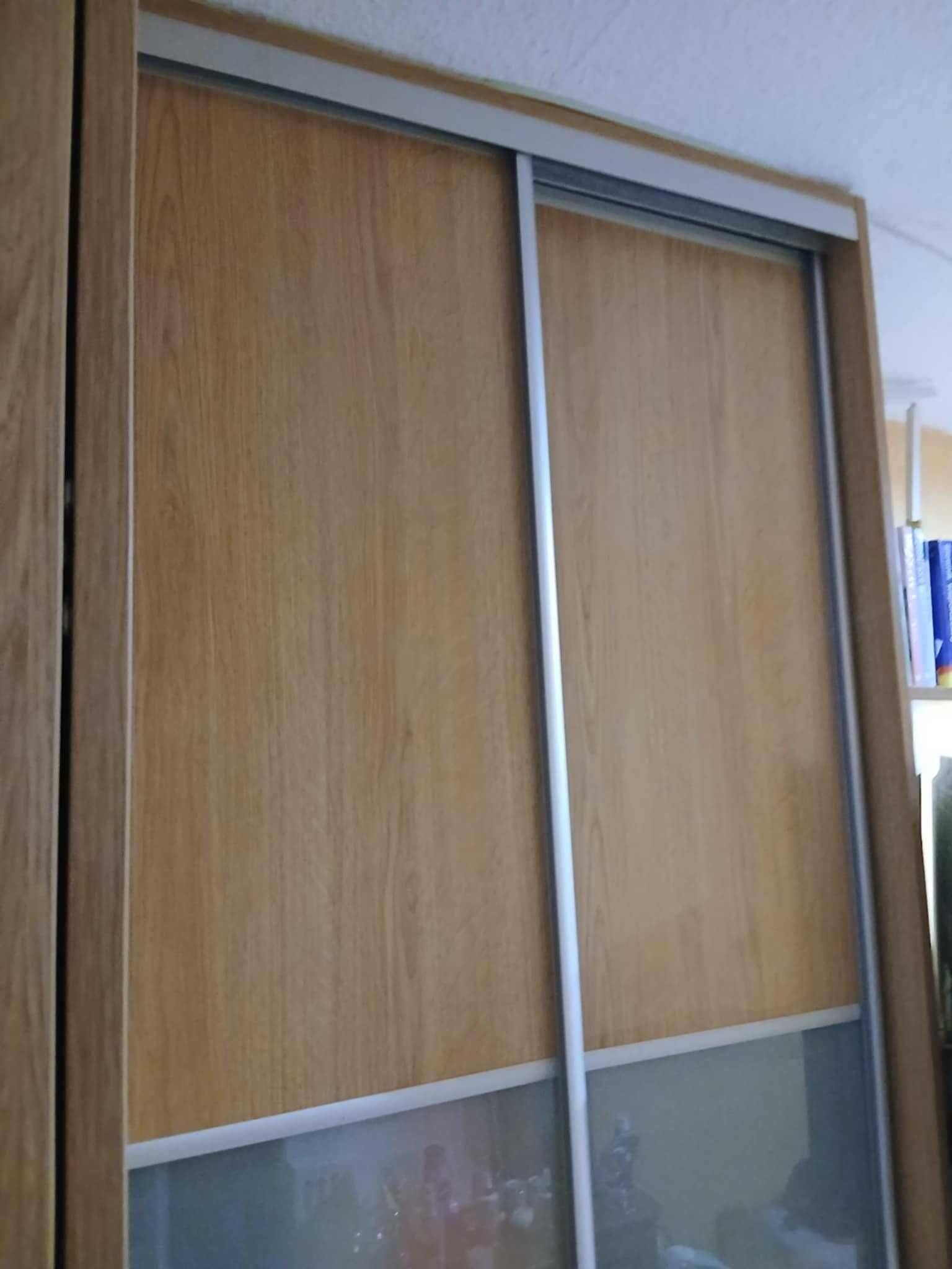 szafa na wymiar 55x130x245 wysokość+półki boczne