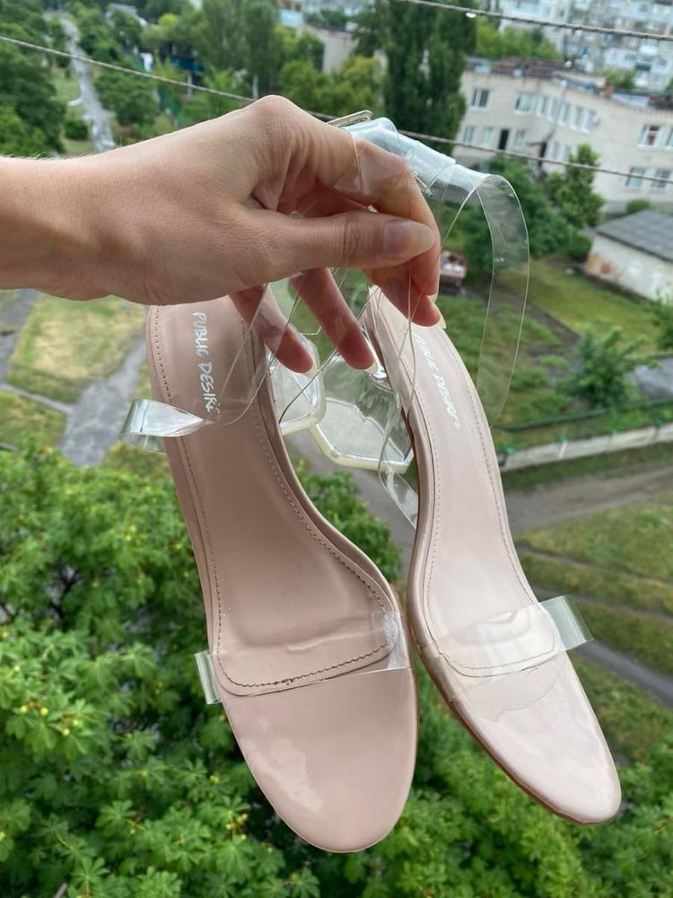 Туфли женские прозрачные