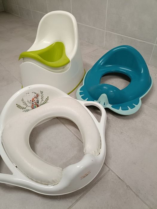 Nocnik Ikea i dwie nakładki na wc