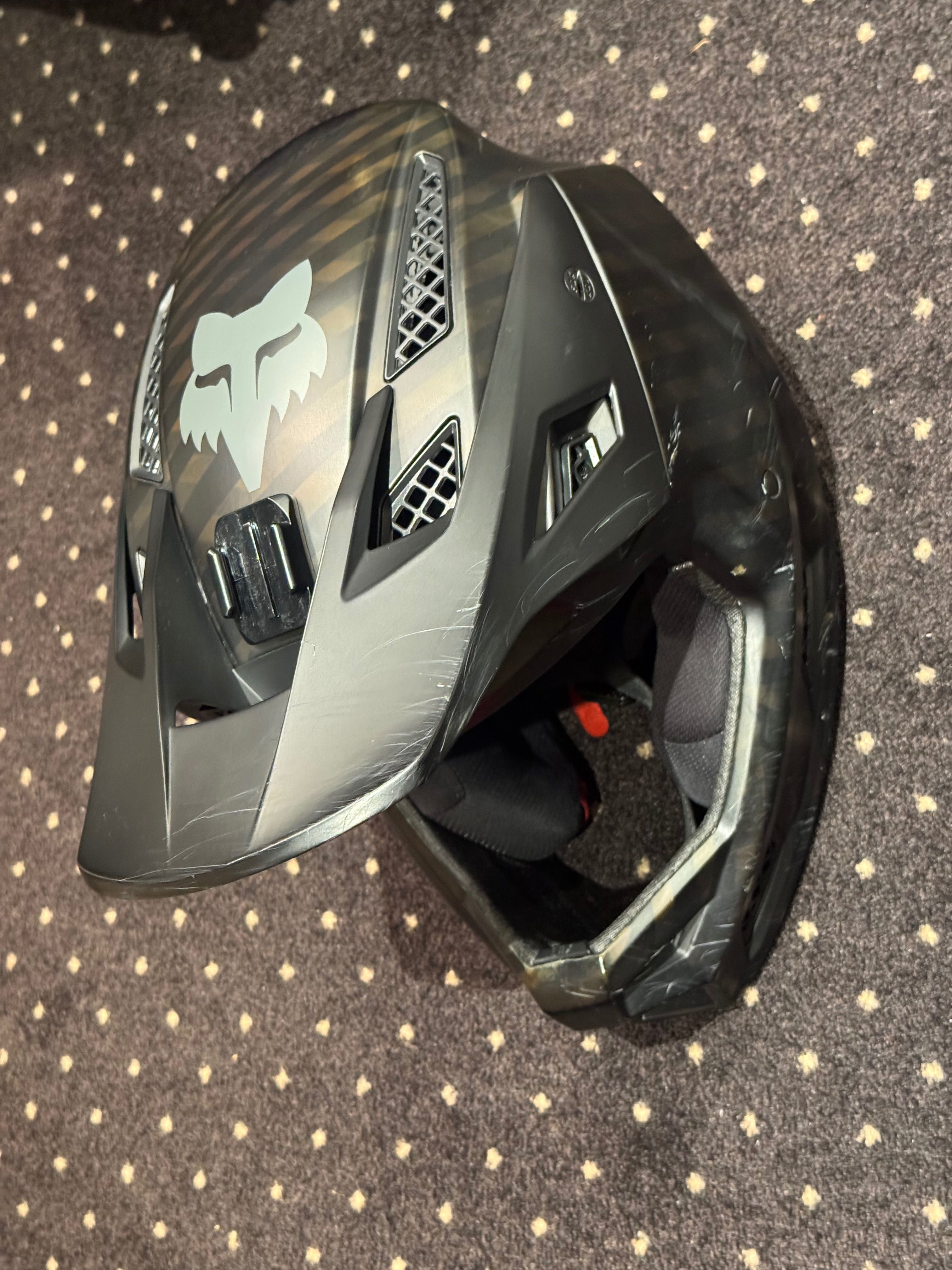 Kask Fox Rampage RPC Pro Carbon MIPS matte carbon