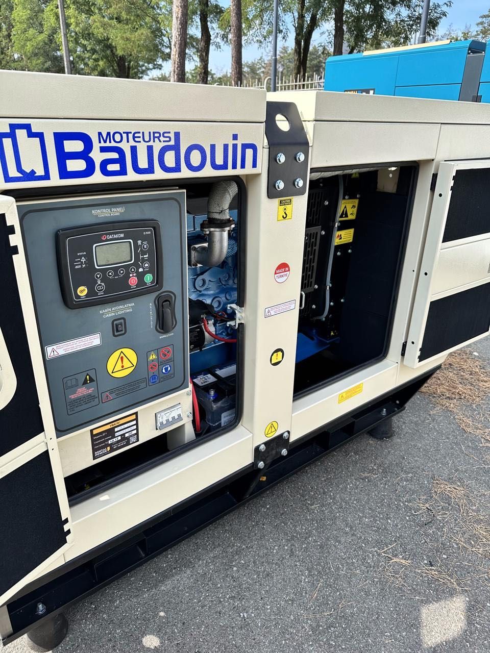 Генератор TMG TMGB-25 (20 кВт) на базі двигуна BAUDAUIN 25 кВа